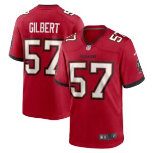 Men's Tampa Bay Buccaneers Ulysees Gilbert III Nike Red Home Game Player Jersey