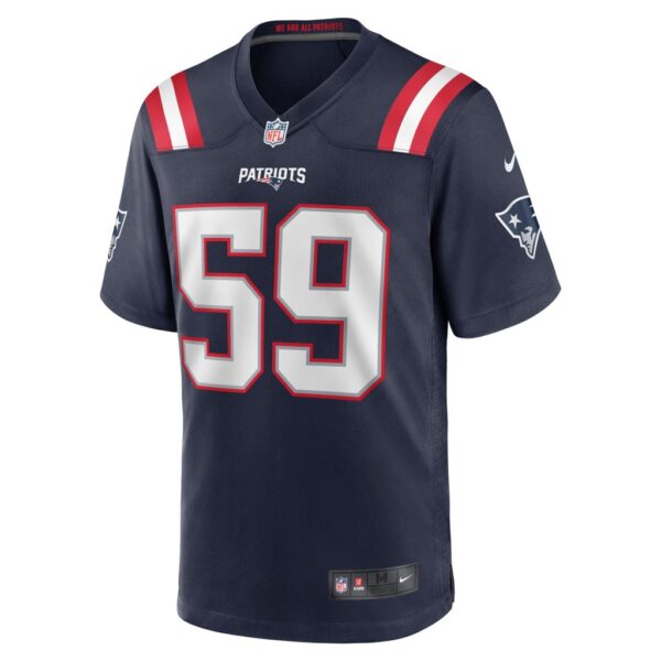 Vederian Lowe New England Patriots Nike Team Game Jersey - Navy