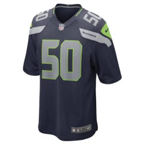 Men's Seattle Seahawks Vi Jones Nike College Navy Game Player Jersey