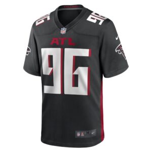 Men's Atlanta Falcons Vincent Taylor Nike Black Game Player Jersey