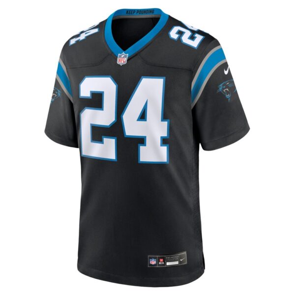 Men's Carolina Panthers Vonn Bell Nike Black Team Game Jersey