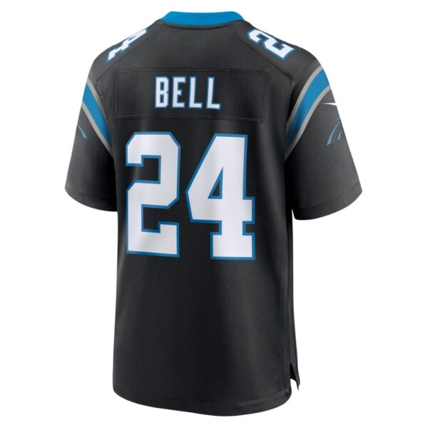 Men's Carolina Panthers Vonn Bell Nike Black Team Game Jersey