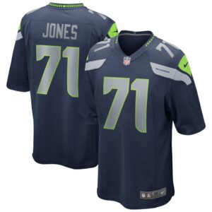 Men's Seattle Seahawks Walter Jones Nike College Navy Game Retired Player Jersey