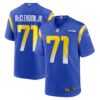 Men's Los Angeles Rams Warren McClendon Jr. Nike Royal Team Game Jersey