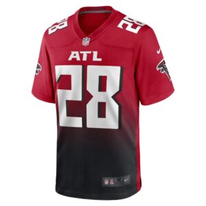 Men's Atlanta Falcons Warrick Dunn Nike Red Retired Player Alternate Game Jersey