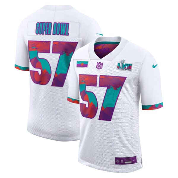 Men's Super Bowl LVII Nike White Limited Jersey