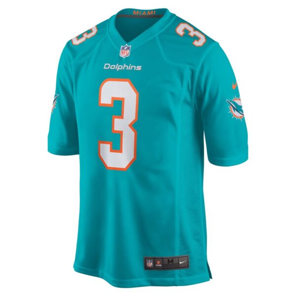 Men's Miami Dolphins Will Fuller V Nike Aqua Game Jersey