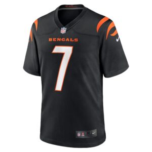 Will Grier Cincinnati Bengals Nike Team Game Jersey - Black