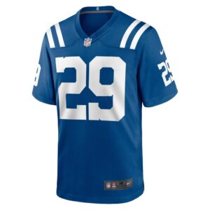 Men's Indianapolis Colts Will Redmond Nike Royal Game Player Jersey