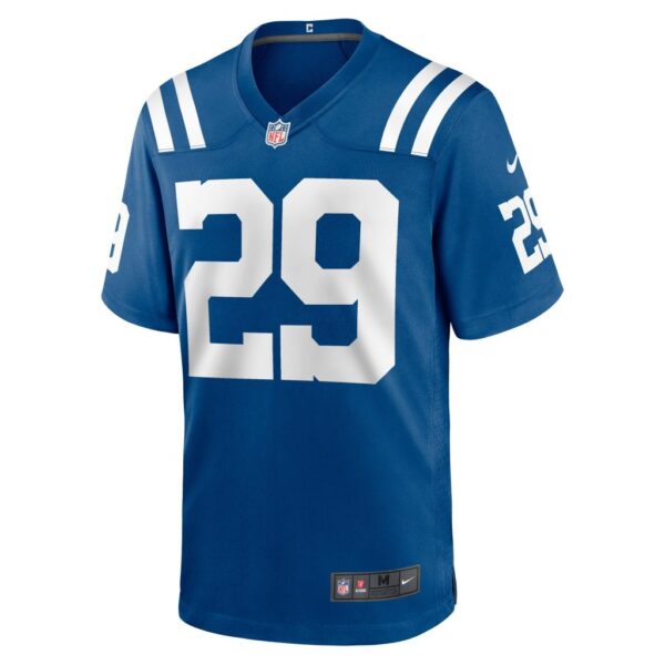 Men's Indianapolis Colts Will Redmond Nike Royal Game Player Jersey