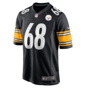 Men's Pittsburgh Steelers William Dunkle Nike Black Game Player Jersey