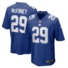 Men's New York Giants Xavier McKinney Nike Royal Game Jersey