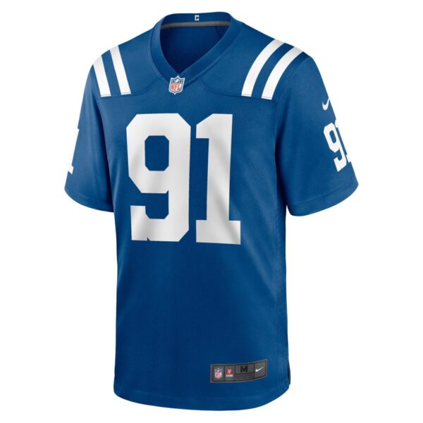 Men's Indianapolis Colts Yannick Ngakoue Nike Royal Player Game Jersey