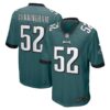 Zach Cunningham Philadelphia Eagles Nike Team Game Jersey - Midnight Green