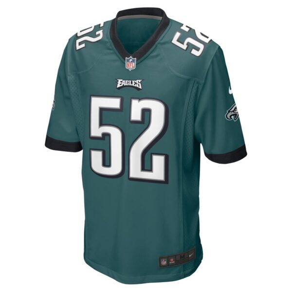 Zach Cunningham Philadelphia Eagles Nike Team Game Jersey - Midnight Green