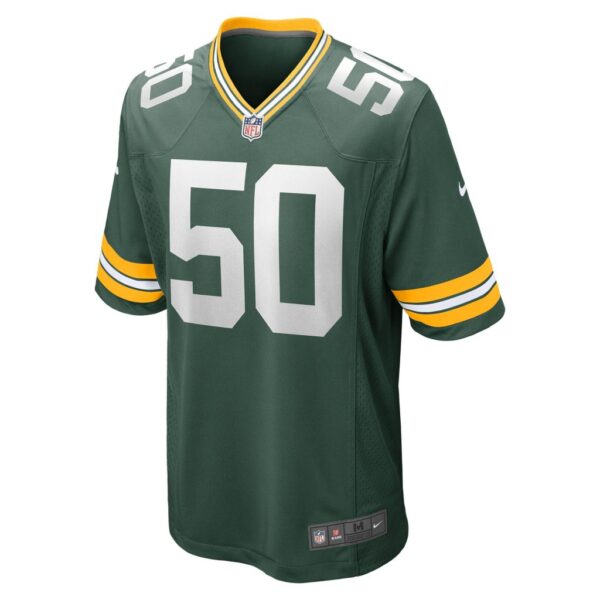 Men's Green Bay Packers Zach Tom Nike Green Game Player Jersey