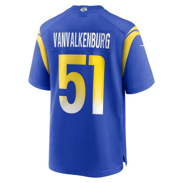 Zach VanValkenburg Los Angeles Rams Nike Team Game Jersey - Royal