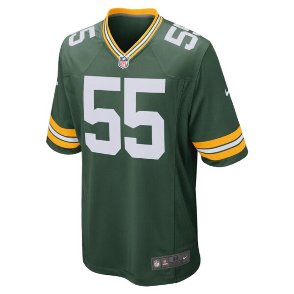 Men's Nike Za'Darius Smith Green Green Bay Packers Game Team Jersey