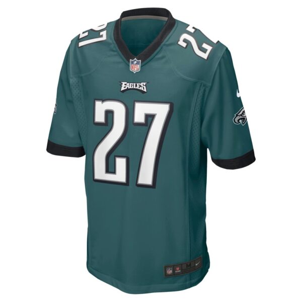 Men's Philadelphia Eagles Zech McPhearson Nike Midnight Green Game Jersey