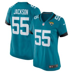 Dequan Jackson Jacksonville Jaguars Nike Women's Game Jersey - Teal