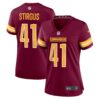 Women's Washington Commanders D.J. Stirgus Nike Burgundy Team Game Jersey