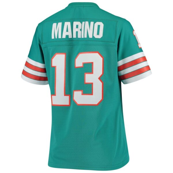 Dan Marino Miami Dolphins Mitchell & Ness Women's 1984 Legacy Replica Jersey - Aqua