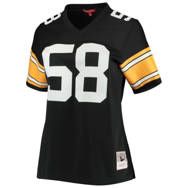 Jack Lambert Pittsburgh Steelers Mitchell & Ness Women's Legacy Replica Player Jersey - Black