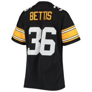 Jerome Bettis Pittsburgh Steelers Mitchell & Ness Women's 1996 Legacy Replica Jersey - Black