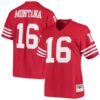 Joe Montana San Francisco 49ers Mitchell & Ness Women's 1990 Legacy Replica Jersey - Scarlet