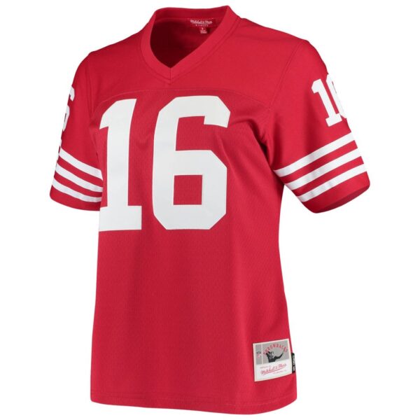 Joe Montana San Francisco 49ers Mitchell & Ness Women's 1990 Legacy Replica Jersey - Scarlet