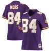 Randy Moss Minnesota Vikings Mitchell & Ness Women's Legacy Replica Team Jersey - Purple