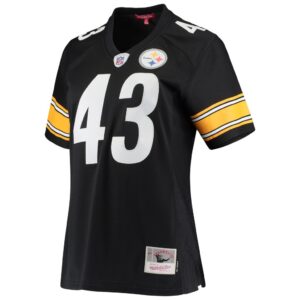 Troy Polamalu Pittsburgh Steelers Mitchell & Ness Women's Legacy Replica Team Jersey - Black