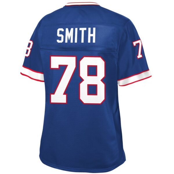 Bruce Smith Buffalo Bills NFL Pro Line Women's Retired Player Replica Jersey - Royal