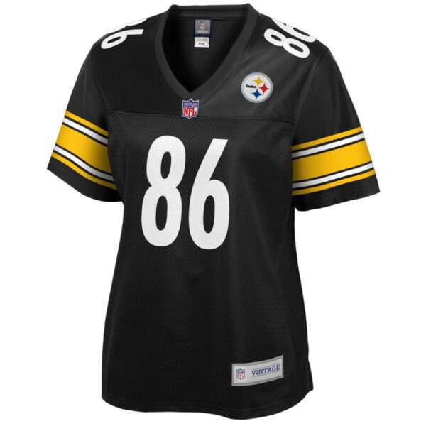 Hines Ward Pittsburgh Steelers NFL Pro Line Women's Retired Player Replica Jersey - Black