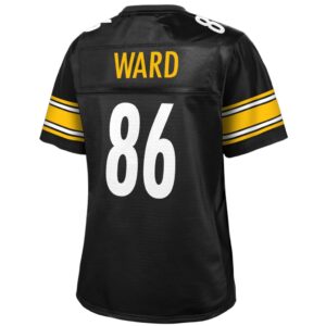 Hines Ward Pittsburgh Steelers NFL Pro Line Women's Retired Player Replica Jersey - Black