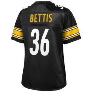 Jerome Bettis Pittsburgh Steelers NFL Pro Line Women's Retired Player Replica Jersey - Black