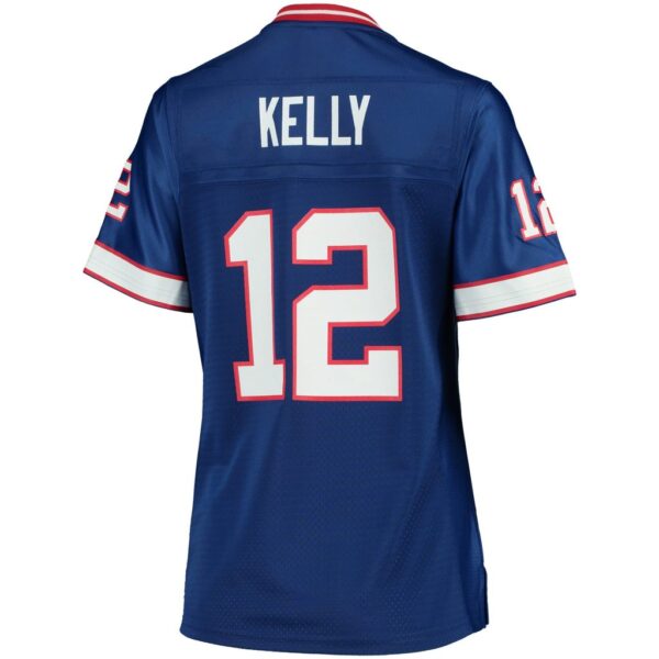 Jim Kelly Buffalo Bills NFL Pro Line Women's Retired Player Replica Jersey - Royal