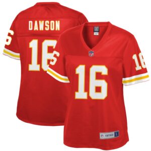 Women's Kansas City Chiefs Len Dawson NFL Pro Line Red Retired Player Jersey