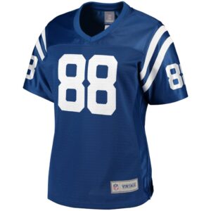 Women's Indianapolis Colts Marvin Harrison NFL Pro Line Royal Retired Player Replica Jersey