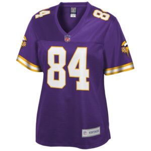 Randy Moss Minnesota Vikings NFL Pro Line Women's Retired Player Replica Jersey - Purple