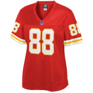 Women's Kansas City Chiefs Tony Gonzalez NFL Pro Line Red Retired Player Jersey