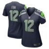 Women's Seattle Seahawks 12th Fan Nike College Navy Game Jersey