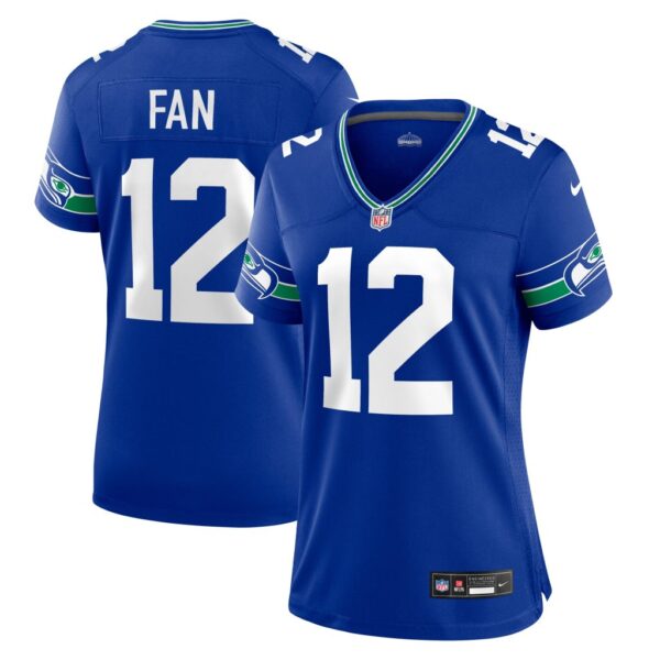 12th Fan Seattle Seahawks Nike Women's Player Jersey - Royal