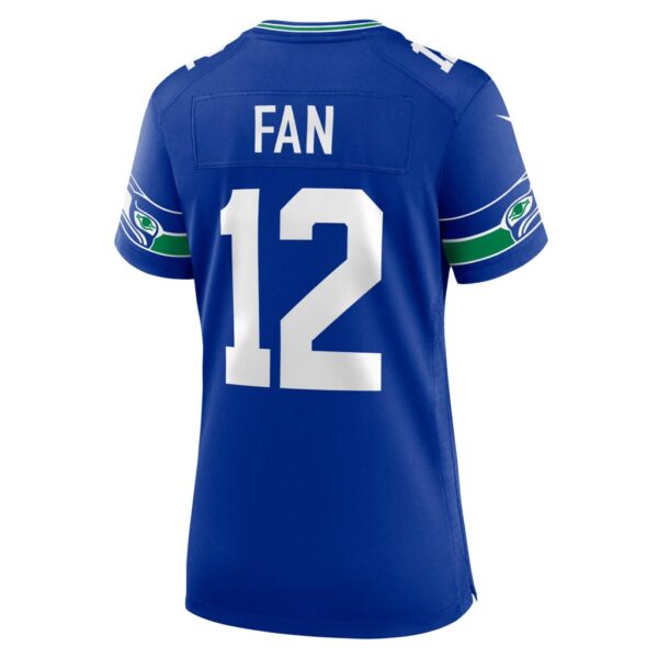 12th Fan Seattle Seahawks Nike Women's Player Jersey - Royal