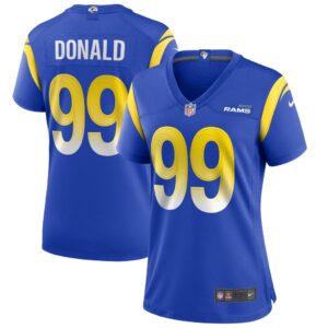 Women's Nike Aaron Donald Royal Los Angeles Rams Game Jersey