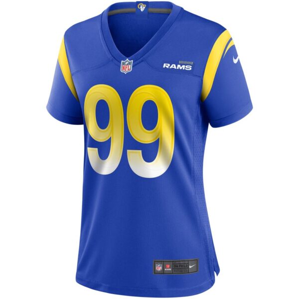 Women's Nike Aaron Donald Royal Los Angeles Rams Game Jersey