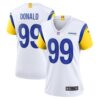 Women's Los Angeles Rams Aaron Donald Nike White Alternate Player Game Jersey