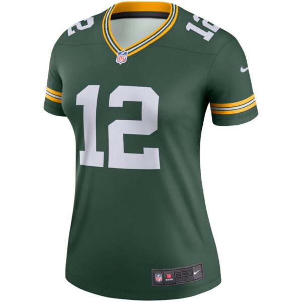 Women's Green Bay Packers Aaron Rodgers Nike Green Legend Jersey