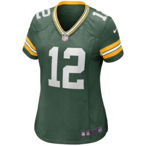 Women's Nike Aaron Rodgers Green Green Bay Packers Player Jersey