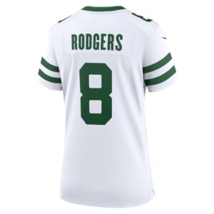 Aaron Rodgers New York Jets Nike Women's Player Jersey - White